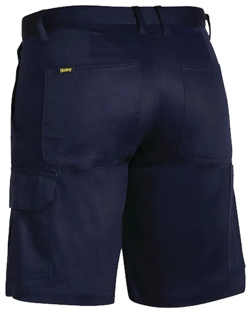 Bisley Workwear BSHL1999 Utility Short - Women - Cool Lightweight Cotton Preshrunk Drill - Navy - 8