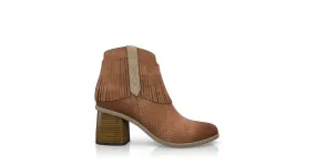 Block Heel Booties 29658