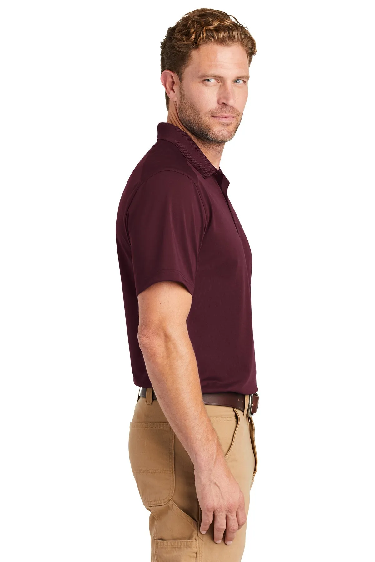 CornerStone Lightweight Polo, Maroon