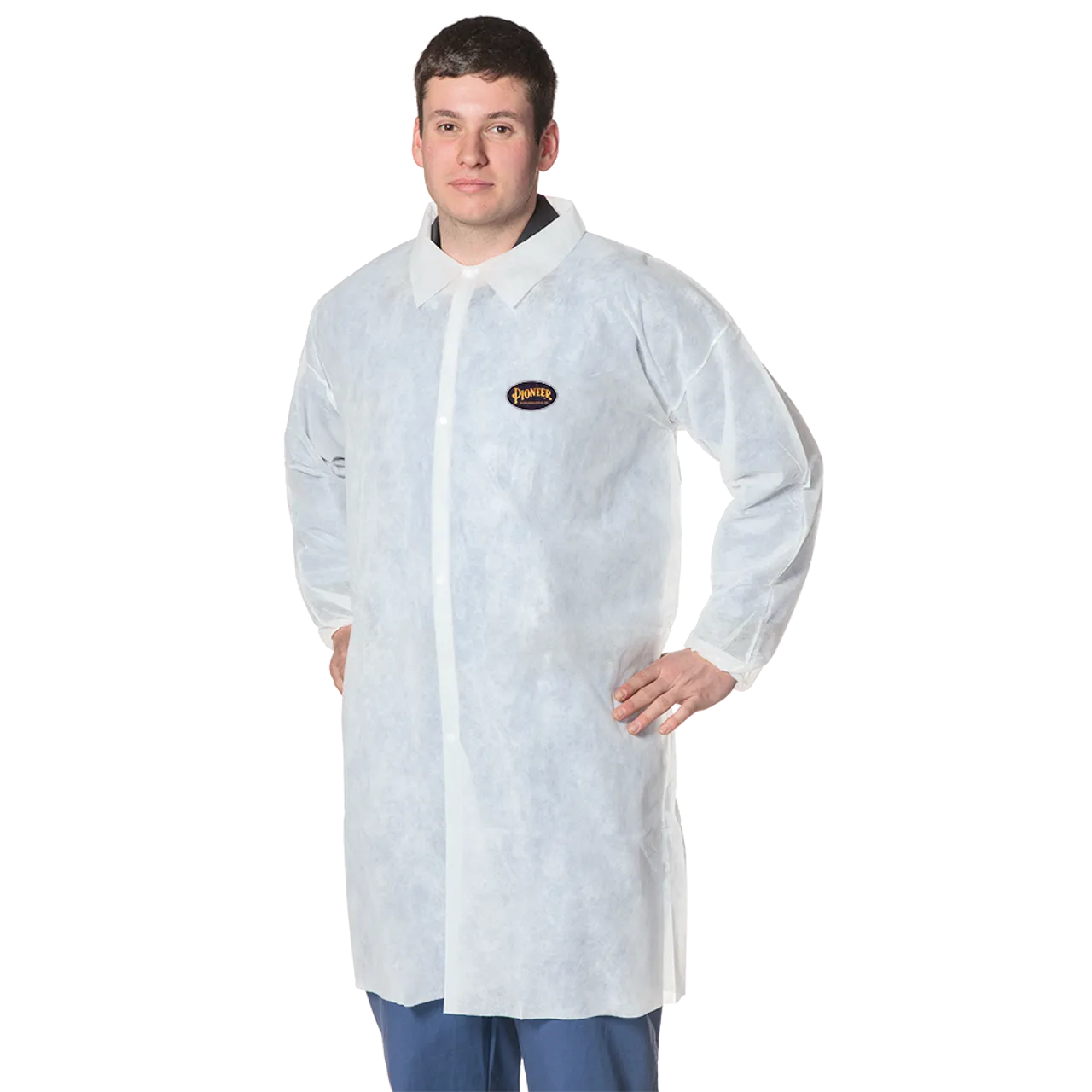 Disposable Polypropylene Lab Coat | Pioneer
