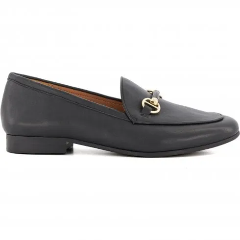 Dune London Grandeur | Black | Women's Classic Loafers