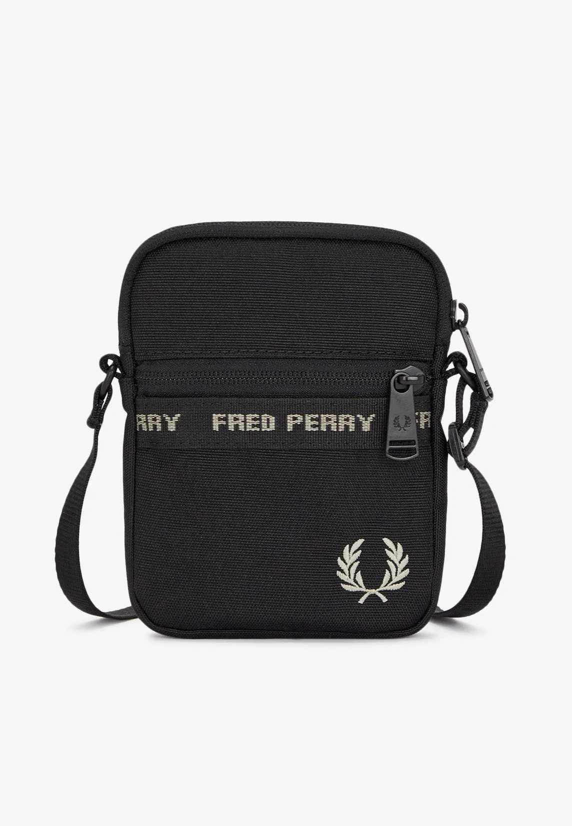Fred Perry - Taped Side Black/Warm Grey - Bag