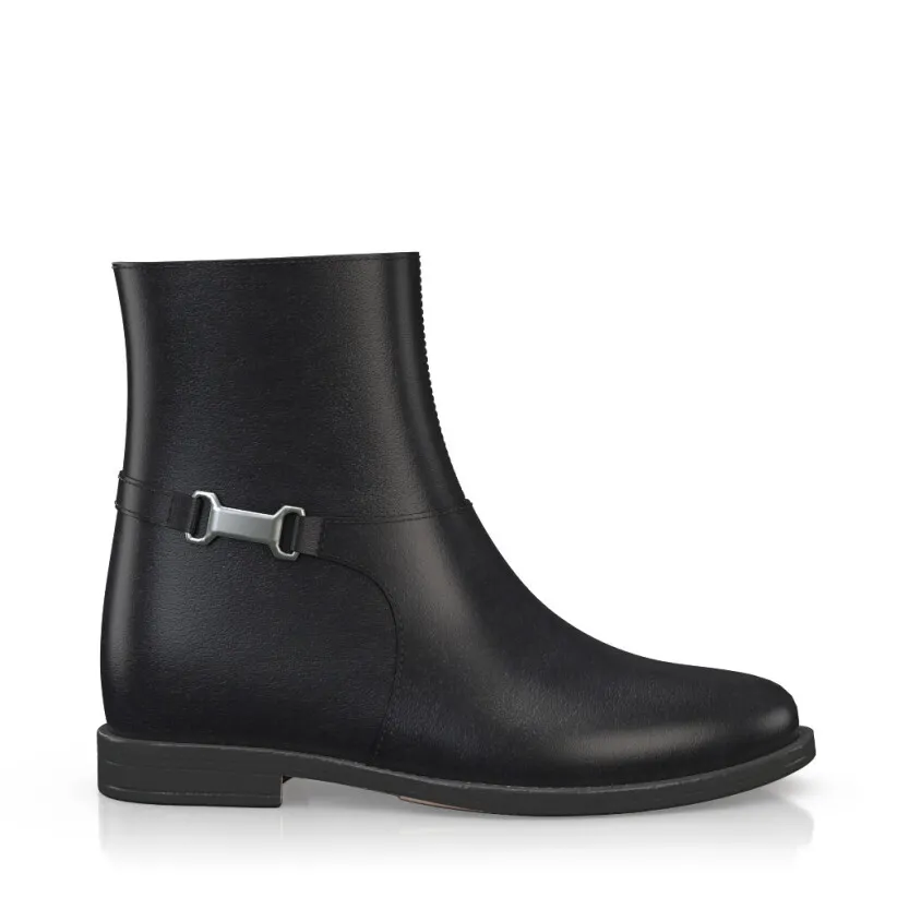 Hidden Wedge Ankle Boots 10592