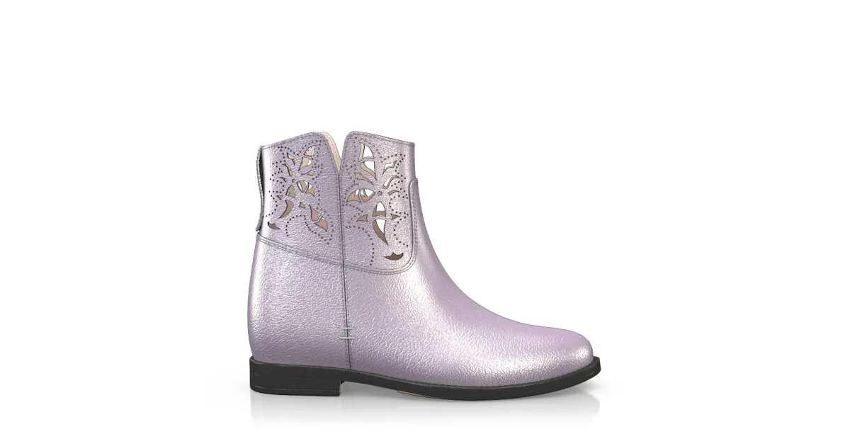 Hidden Wedge Ankle Boots 55576