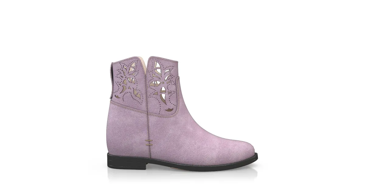 Hidden Wedge Ankle Boots 55597