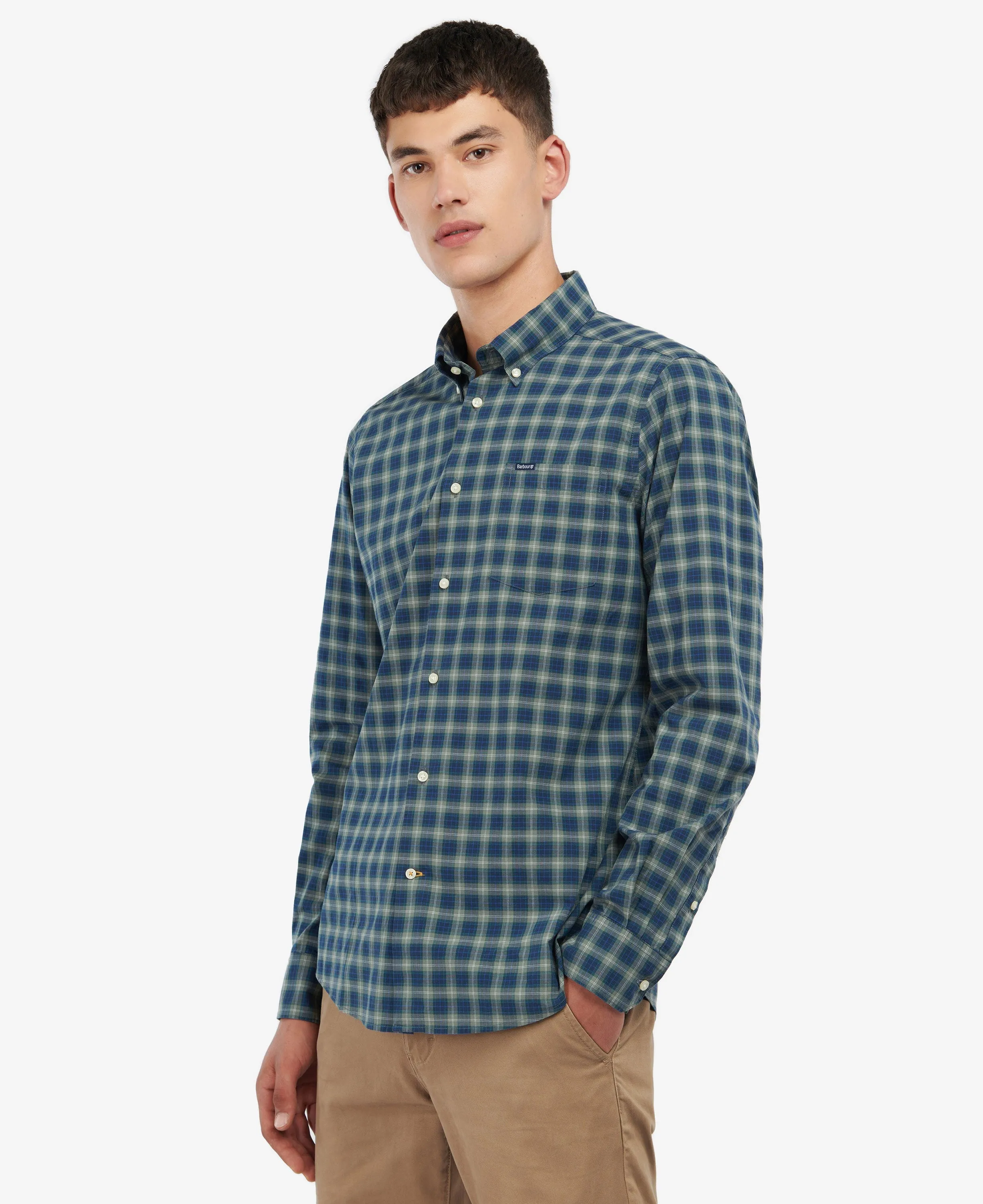 Lomond Tailored Shirt                             Kielder Blue Tartan