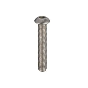 M8 x 30mm A2 Stainless Steel Socket Button Screw (Pack of 100)