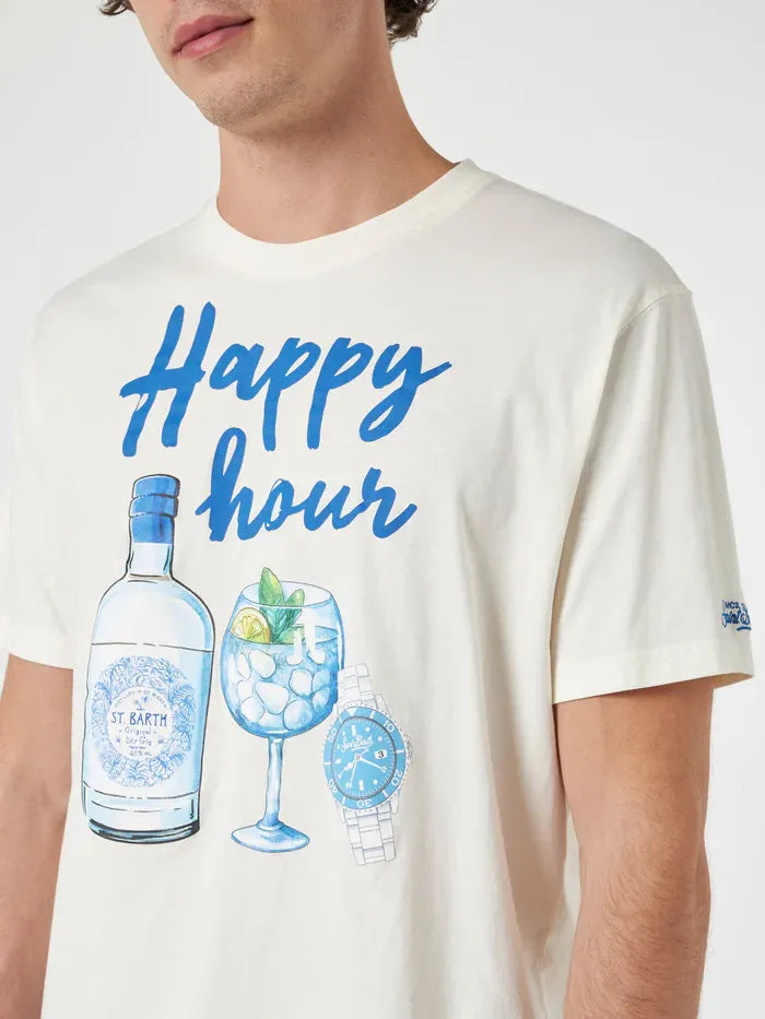 Mc2 Saint Barth T-Shirt Happy Hour Gin