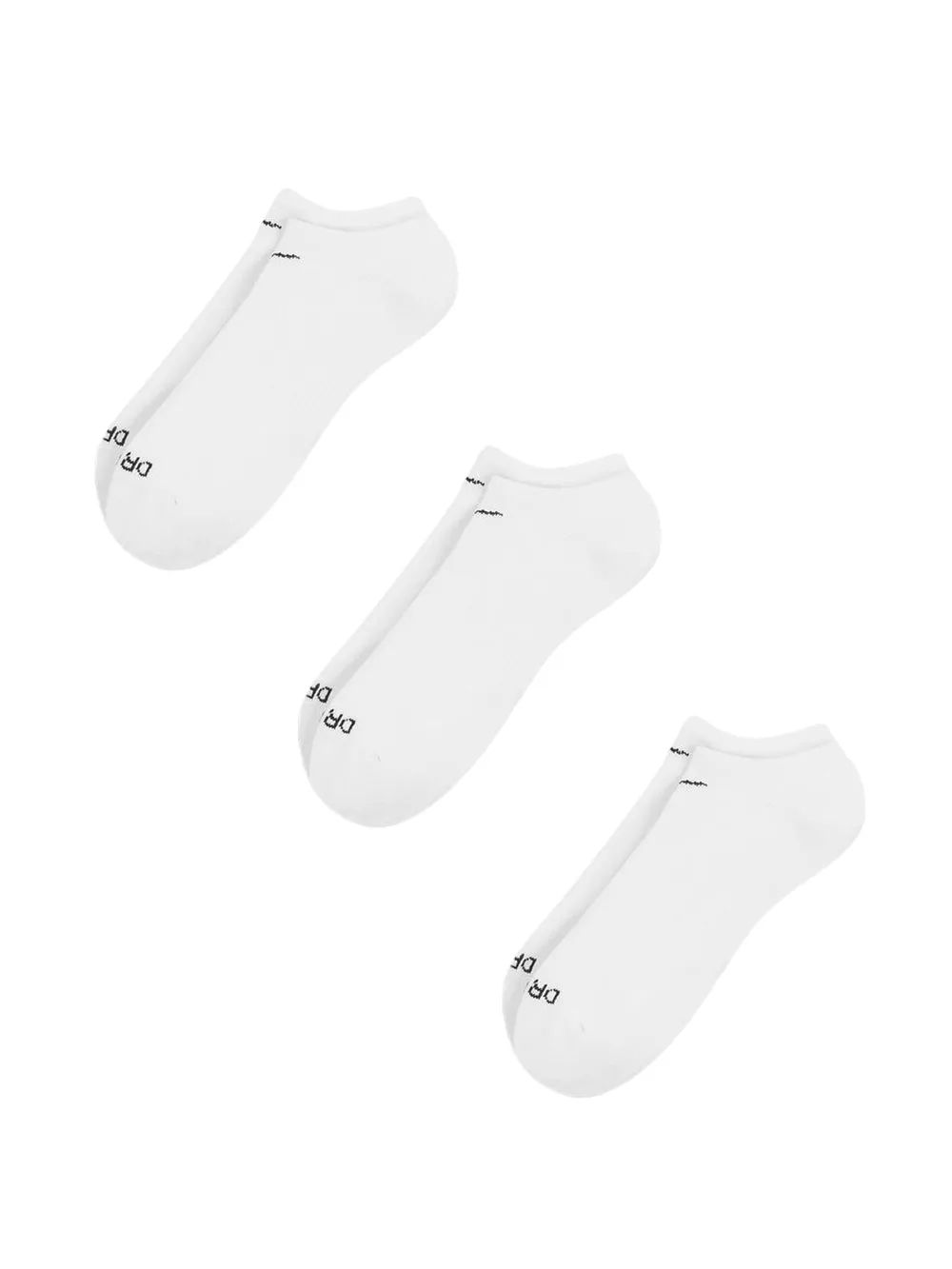 NIKE NIKE EVERYDAY CUSHIONED NO SHOW DRI FIT 3 PACK