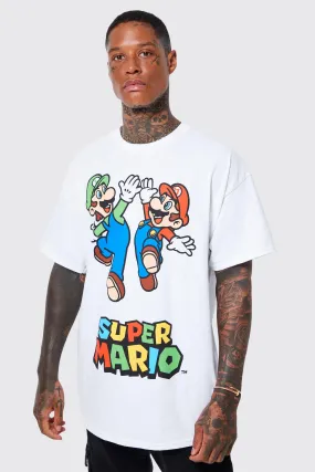 Oversized Super Mario License T-shirt