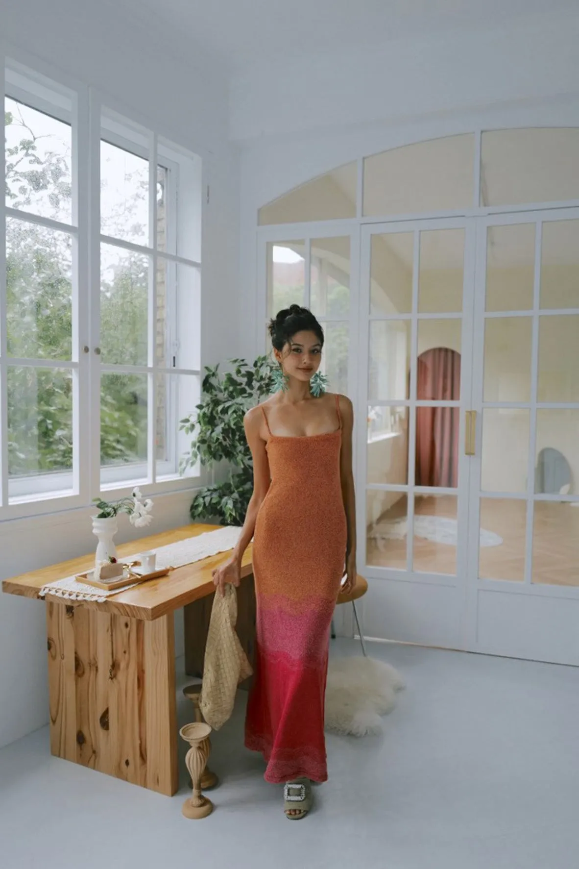Sunset Lovers Knit Dress