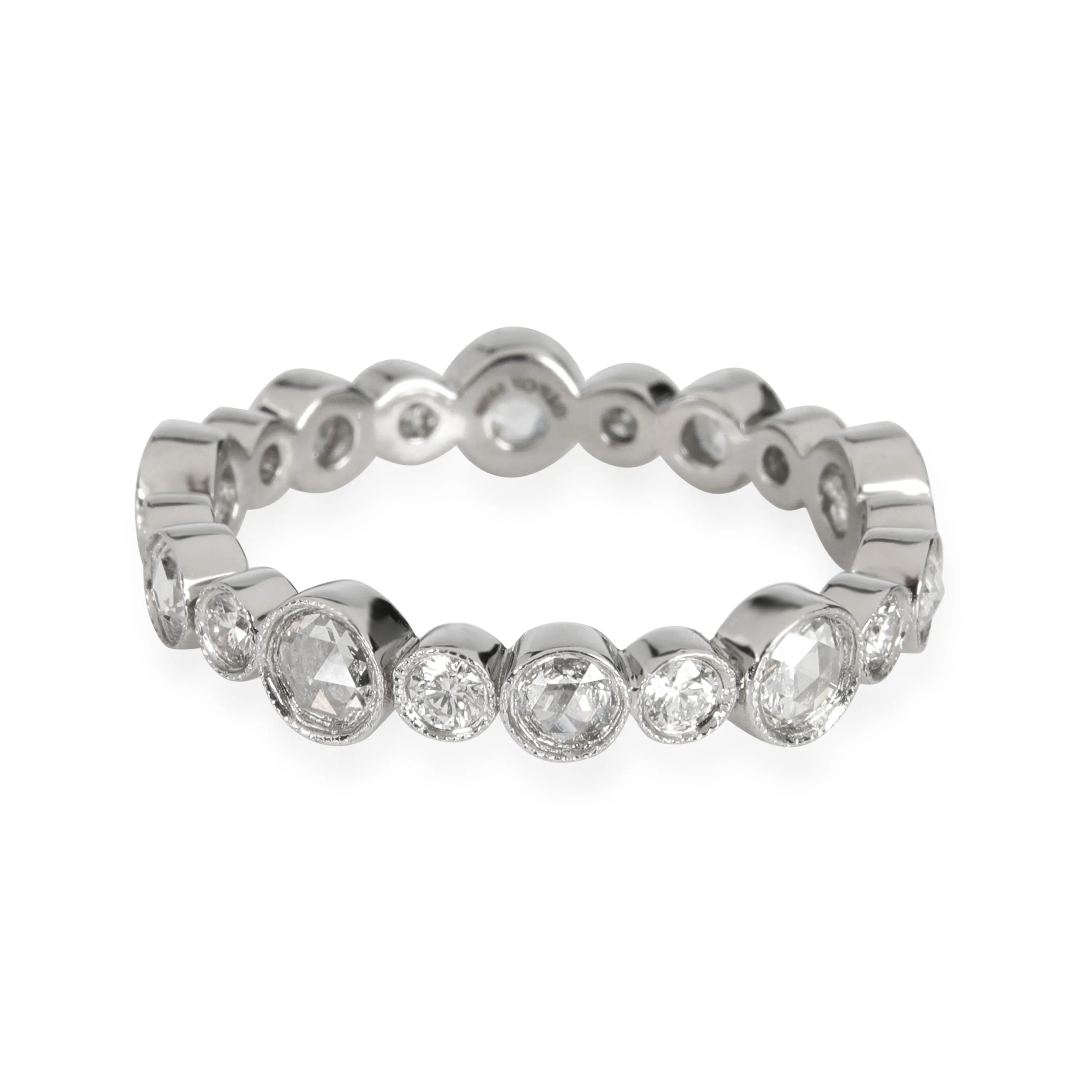 Tiffany & Co. Diamond Jazz Eternity Band in Platinum 1 CTW